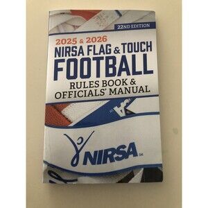 NIRSA Flag Football Rule Book 2025-2026 Paperback New